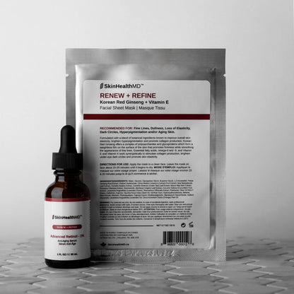 SkinHealthMD Advanced Retinol 1% Anti - Aging Serum | Renew + Refine Series (1 oz/30ml) Canada