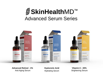 SkinHealthMD Advanced Retinol 1% Anti - Aging Serum | Renew + Refine Series (1 oz/30ml) Canada