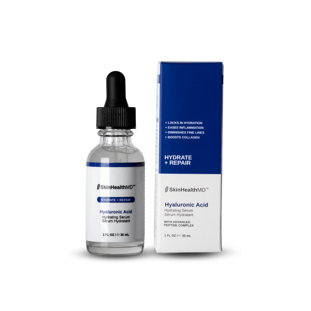 SkinHealthMD Hyaluronic Acid Serum with Advanced Peptide Complex, 1 oz / 30ml Canada