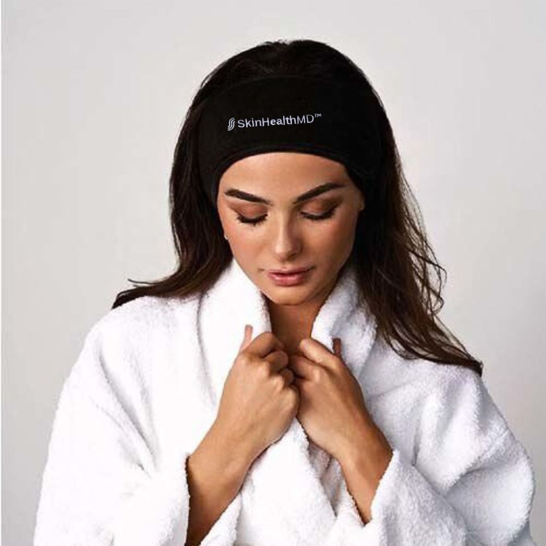 SkinHealthMD POS Branded Spa Facial Headband Canada