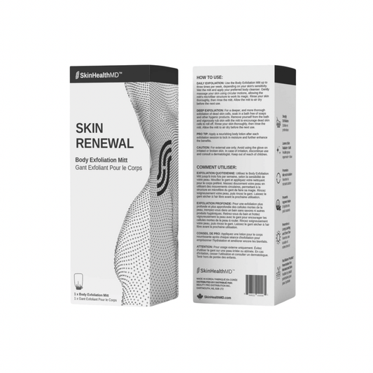 SkinHealthMD Skin Renewal Body Exfoliation Glove / Mitt Canada