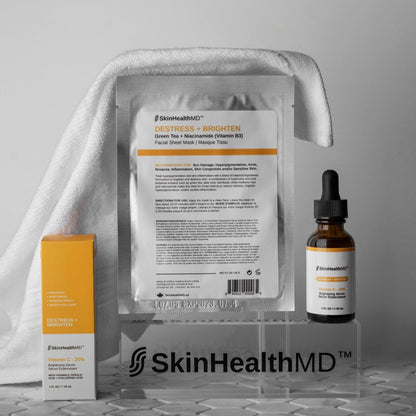 SkinHealthMD Vitamin C 20% Brightening Serum | Destress + Brighten Series (1 oz/30ml) Canada