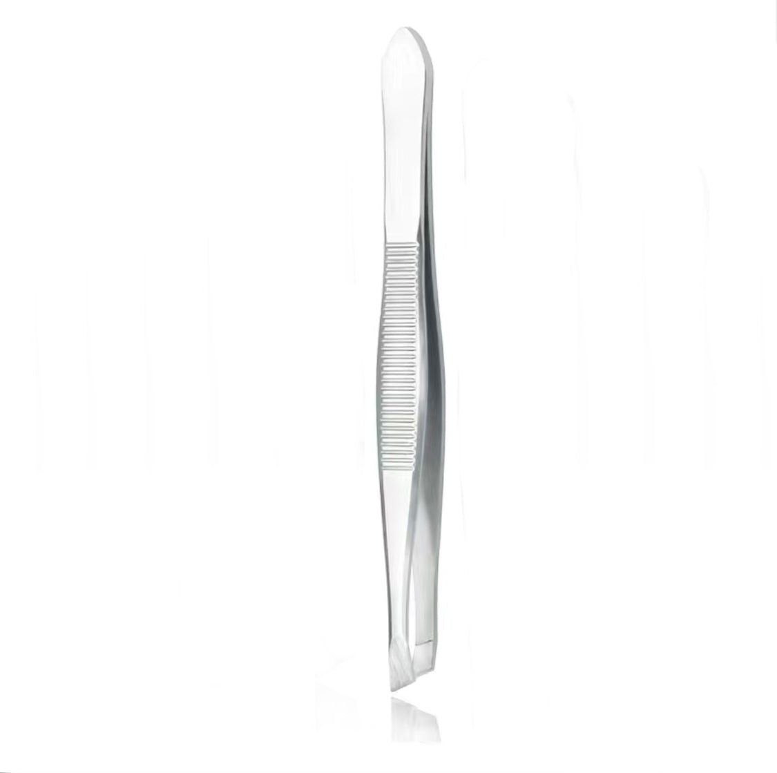 Tweezers, Slanted Tip 3.5” Stainless Steel with Matte Finish Canada
