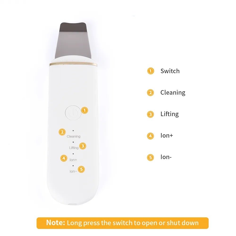 Ultrasonic Facial Cleansing Professional Beauty Tool