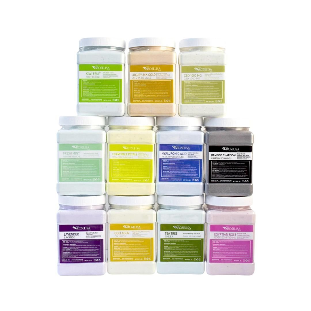Roselisa Jelly Mask Sampler Bundle - All 9 Samples in 1 Bundle