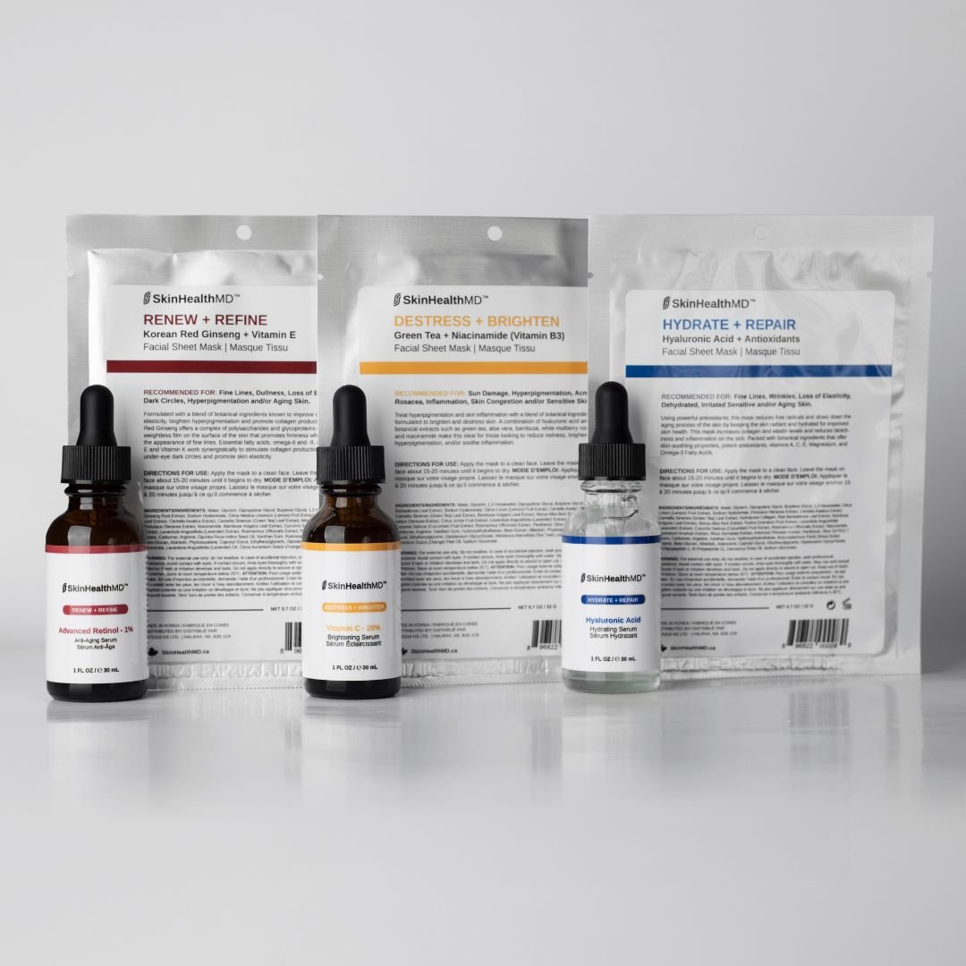 SkinHealthMD Retailer Launch Bundle, 6 Top SKU's, Tester + Promo Material - Value of $1,065 Canada