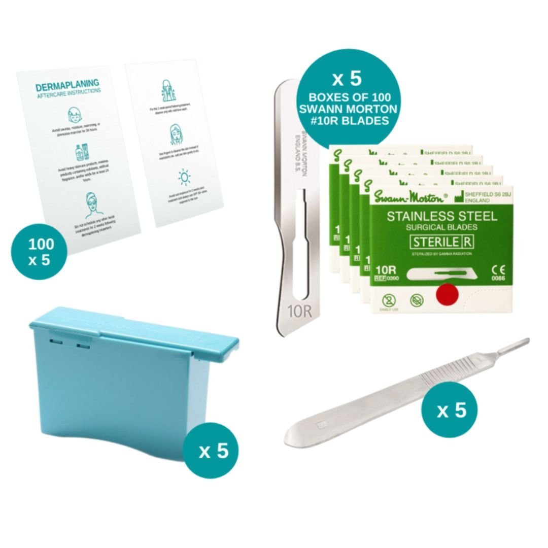 THE AESTHETIC EDUCATORS Bundle - Dermaplaning Kits for Students Canada