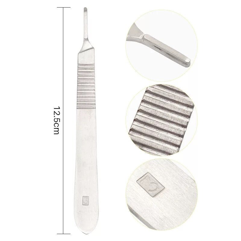 THE BASICS #10R Swann Morton Dermaplaning Kit - QTY 100 Blades Canada